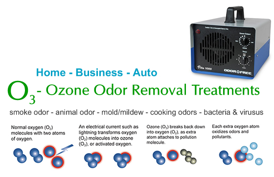Ozone Odor Removal Treatment