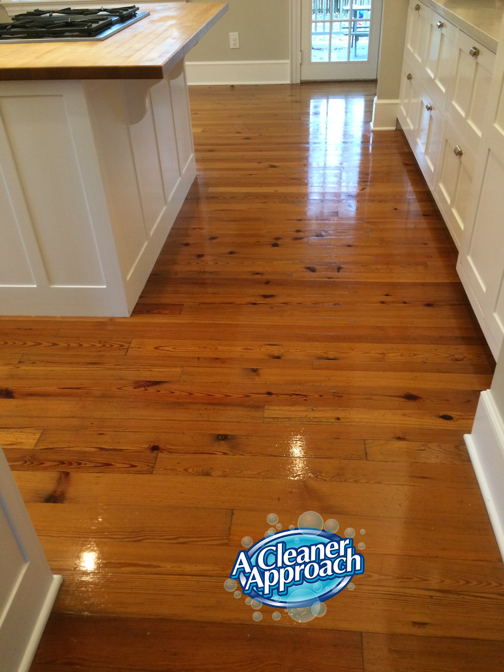 Wood Floor Cleaning example 1